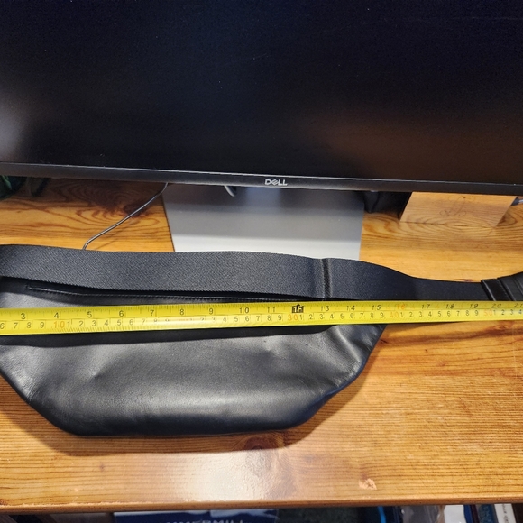 Coach Black Leather Belt Bag/Fanny Pack for Men - Picture 16 of 16